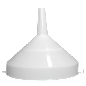 FUNIL DE PLÁSTICO BRANCO